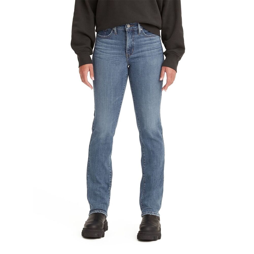 Levi's 314 Shaping Straight Denim Jeans Blue 26x32